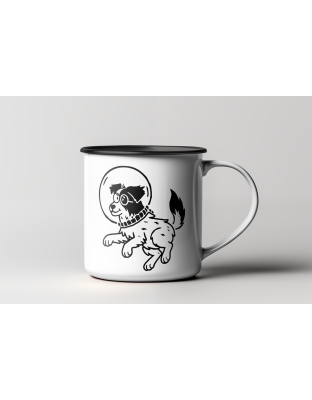 Taza Vintage The Genius Dog