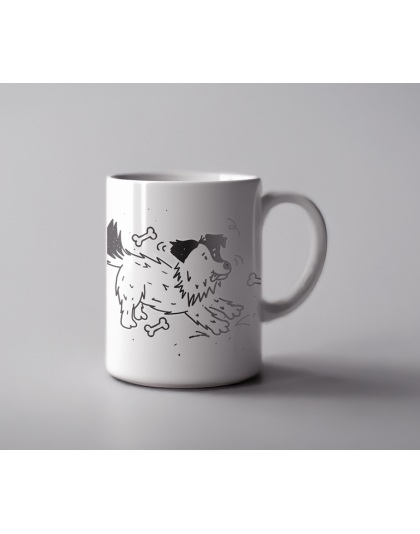 Taza Woofi Huesitos